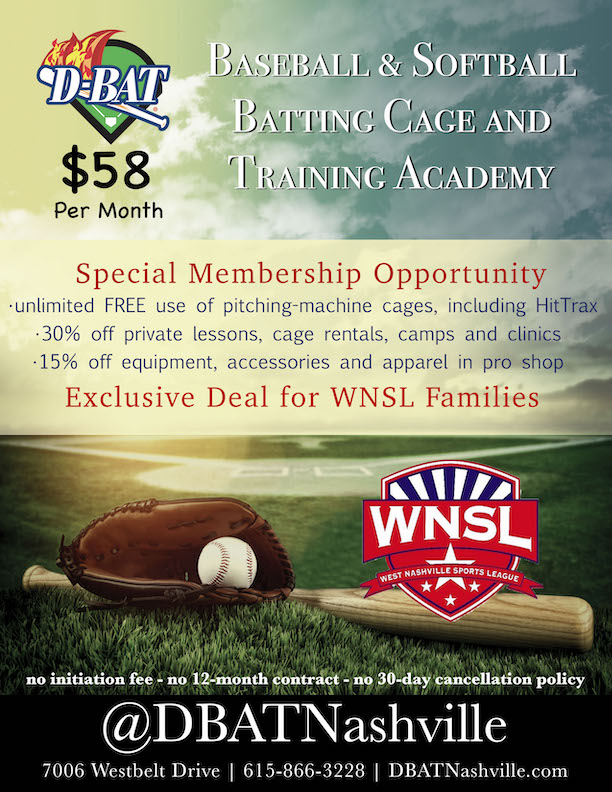 West Nashville Sports League > Sports > Baseball > Baseball